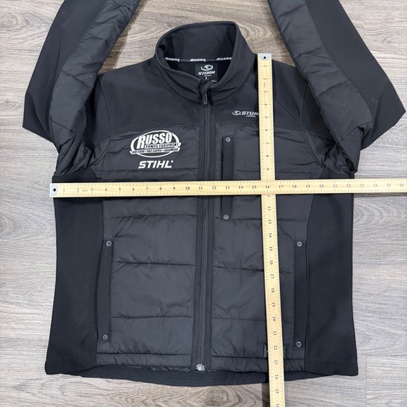 Dickies Storm Puffer Softshell Racing Jacket kids L Russo Stihl Power Equipment - Picture 6 of 9